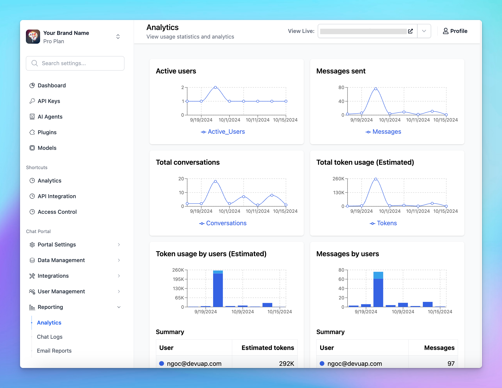 Train AI Agents with your data