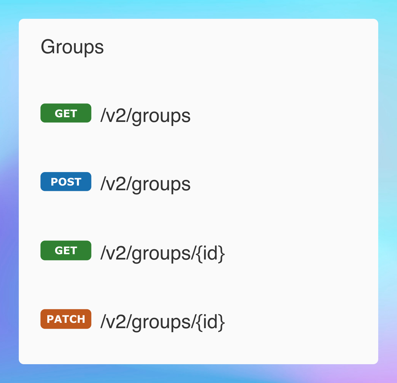 API Access