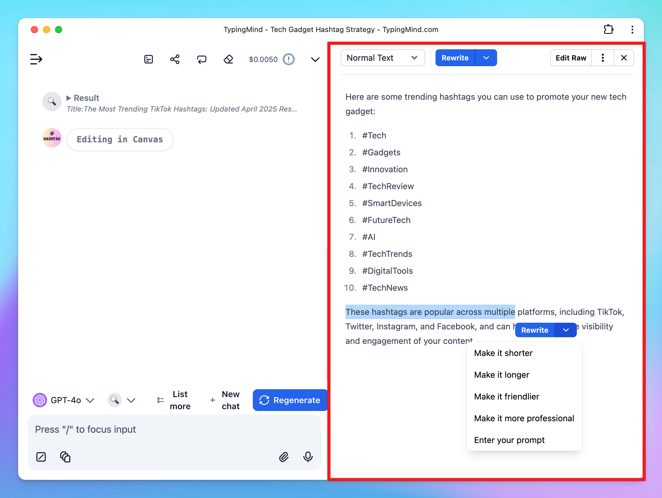 Canvas Editor