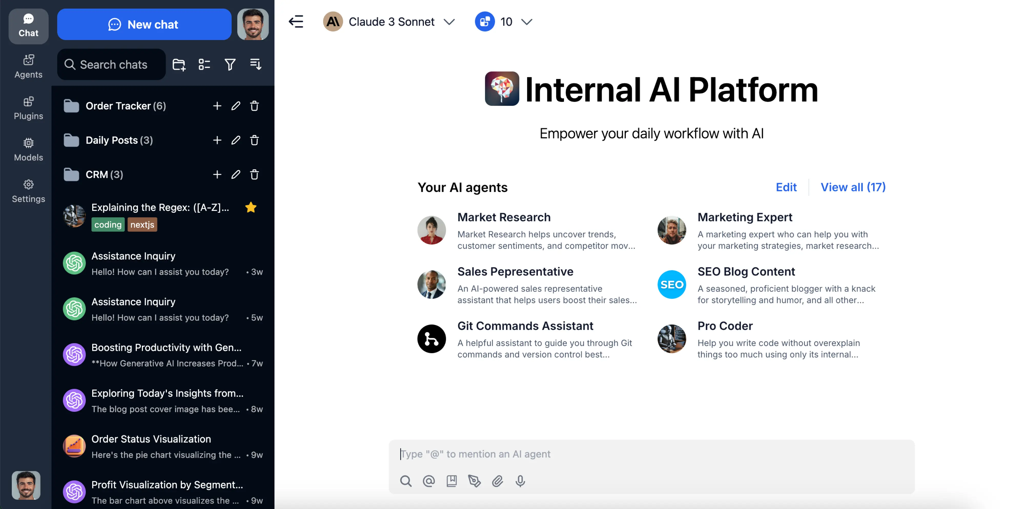 The comprehensive AI chat solution for teams