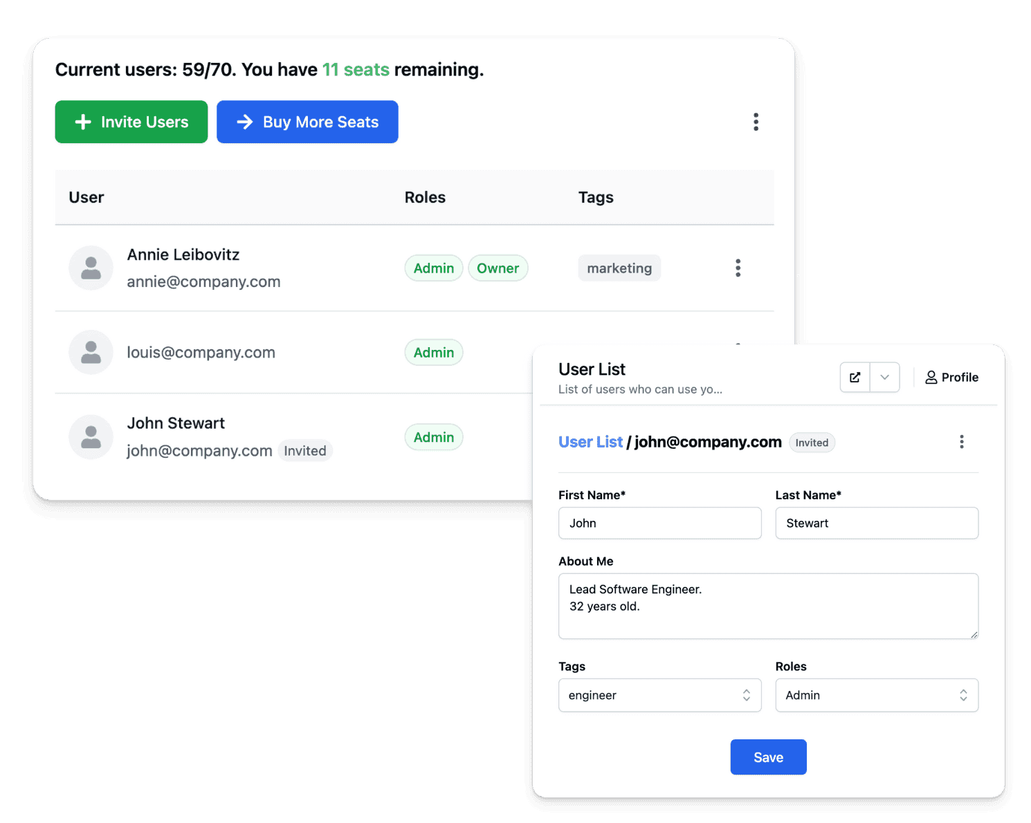 Role-based access control