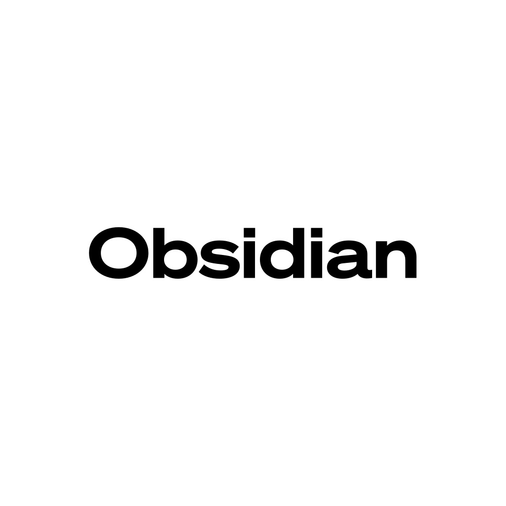 Obsidian Text icon